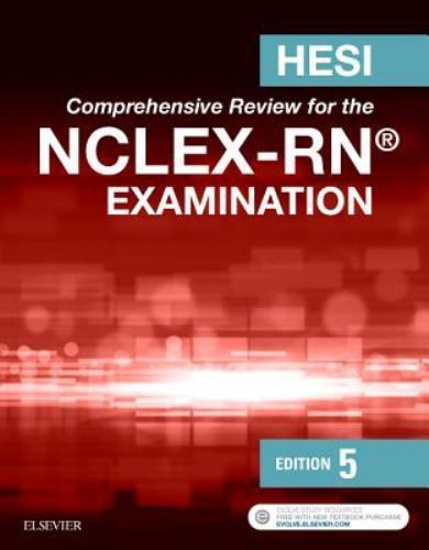 HESI Comprehensive Review for the NCLEX-RN Exami- paperback, HESI, 9780323394628