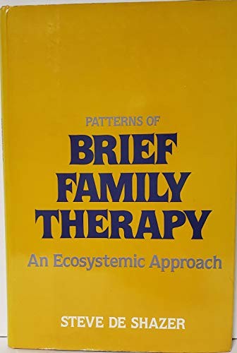 Patterns of Brief Family Thera – VERY GOOD