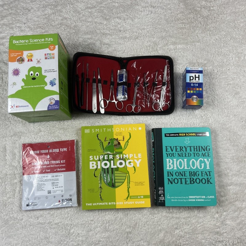 Homeschool Science Biology Bundle - Blood Bacteria Kits, Super Simple Biology