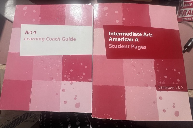 K12 Intermediate Art American A Student Pages Semesters 1 & 2 and Learning Coach