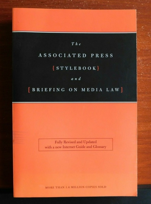 The Associated Press Stylebook and Libel Manual – Norm Goldstein editor- 2000 PB
