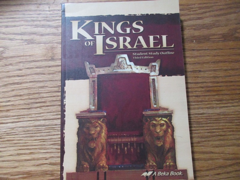 ABeka Kings of Israel (3rd edition) Student Book