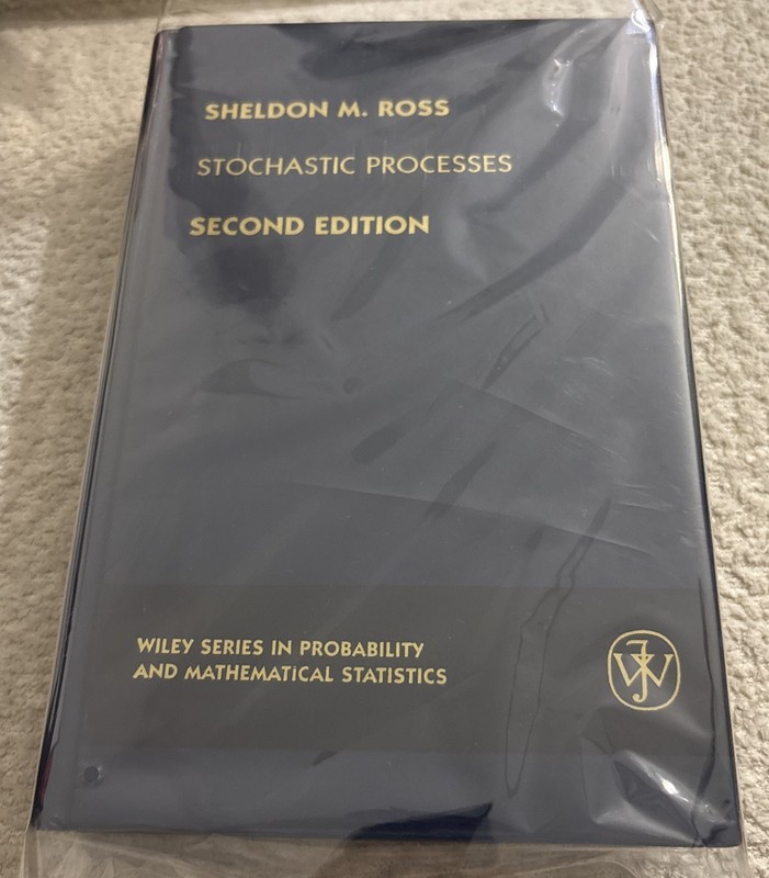 Stochastic Processes by Sheldon M. Ross (1996 , Hardcover)