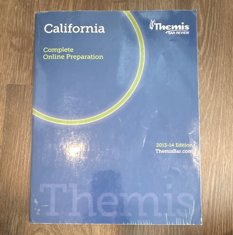 Themis Bar Review California Complete Online Preparation Study Guide 2013-14