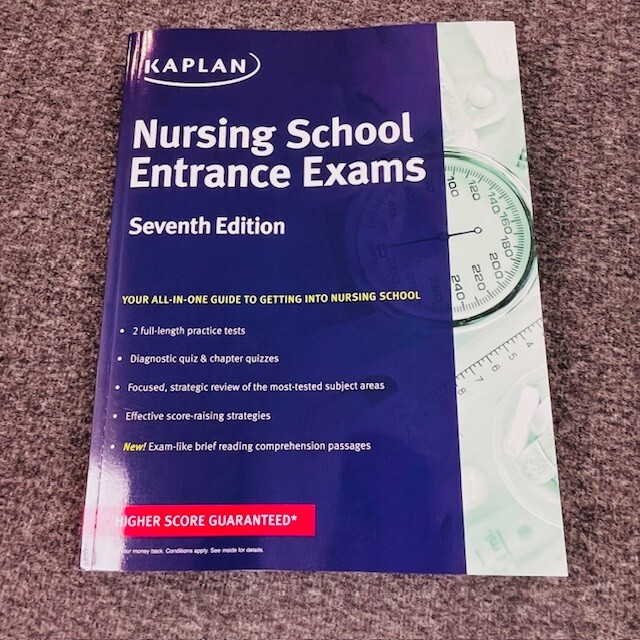 Nursing School Entrance Exams (Kaplan Test Prep) – Paperback Seventh Edition