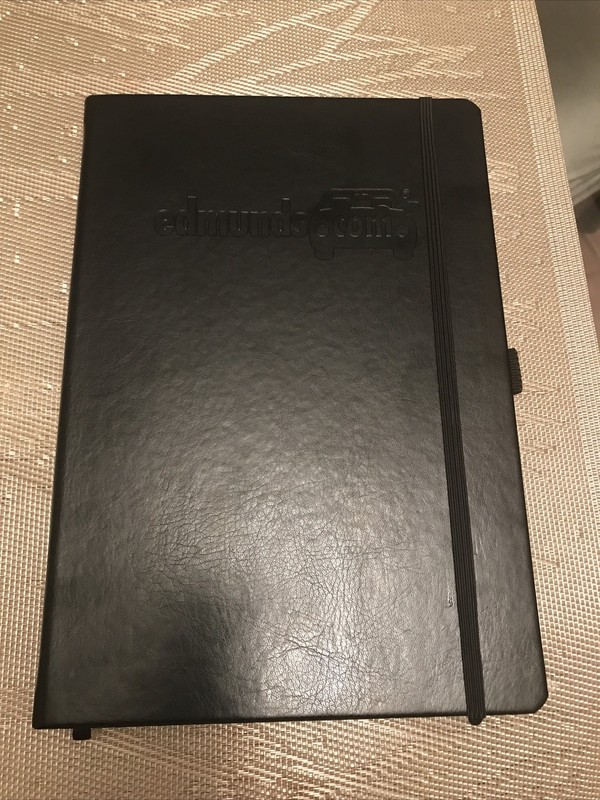 New. JOURNALBOOKS Edmunds.com. Black. Lined. 80 pages