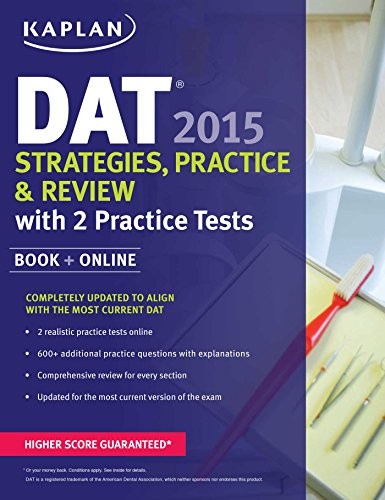 Kaplan DAT (Kaplan Test Prep) – VERY GOOD