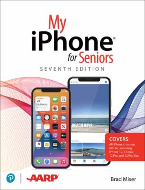 My iPhone for Seniors covers all iPhone running iOS 14, including