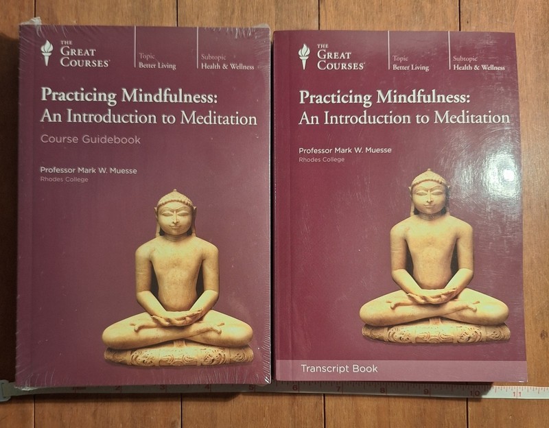 The Great Courses / Intro to Meditation / 4 DVD/Guidebook/Transcript