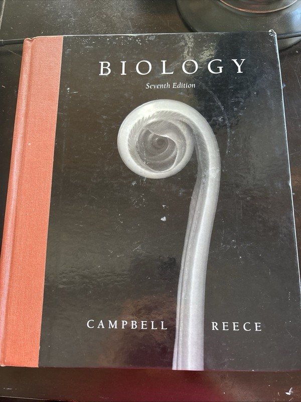 Biology 7th Edition(Book & CD-ROM) by Neil A. Campbell & Jane B. Reece GOOD