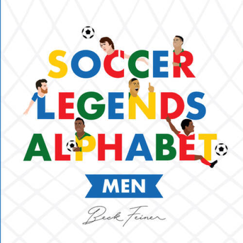 Soccer Legends Alphabet Book (Men) – Childrens ABC Books by Alphabet – GOOD