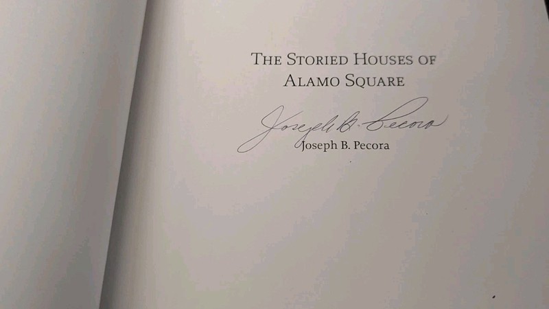 The Storied Houses of Alamo Square (SIGNED) by Joseph B. Pecora PB **NICE** gallery
