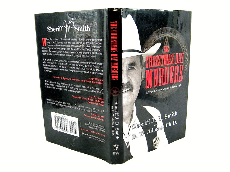 THE CHRISTMAS DAY MURDERS by J.B. Smith 2007 HC VG+ 1ST ‘FLAT SIGNED’