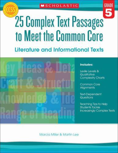 25 Complex Text Passages to Meet the Common Core, Grade 5 : Literature and In…