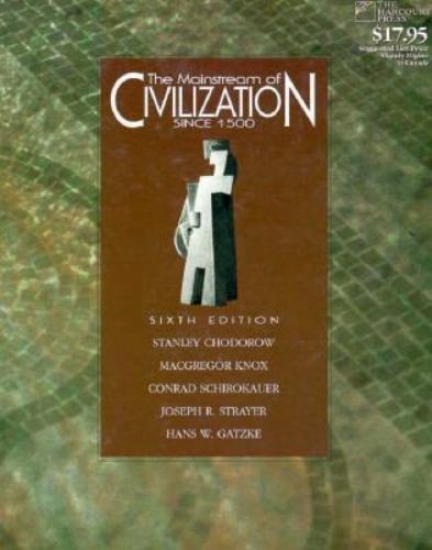 The Mainstream of Civilization Since 1500