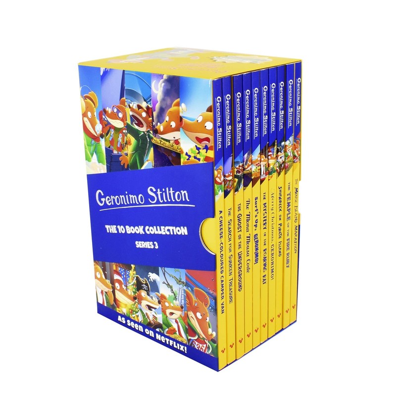 Geronimo Stilton: The 10 Book Collection Series 3 Box Set by Geronimo Stilton