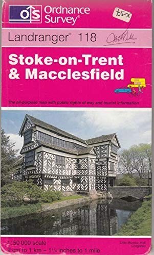 Stoke-on-Trent and Macclesfield: Sheet 1… by Ordnance Survey Sheet map, folded