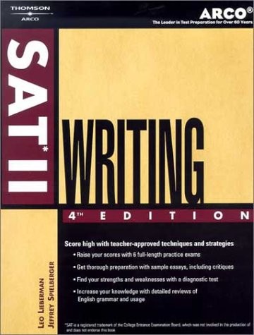 SAT II Writing, 4th ed (Arco Academic Test Preparation Series)