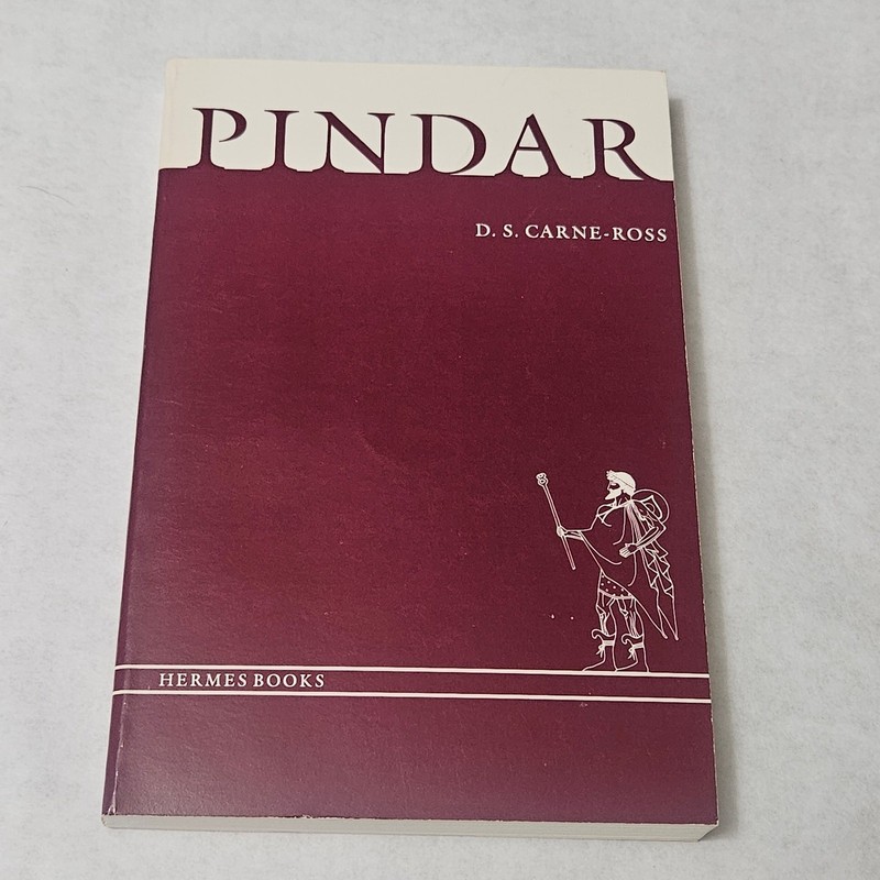 Pindar by  D. S. Carne-Ross 1985 paperback