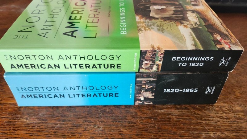 Norton Anthology American Literature Volume A+B BUNDLE Ninth Edition