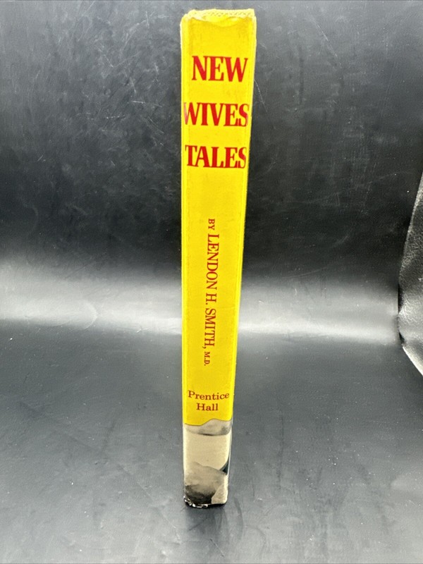 SIGNED New Wives' Tales Conversations With Parents Lendon Smith HCDJ 1974 D1 gallery
