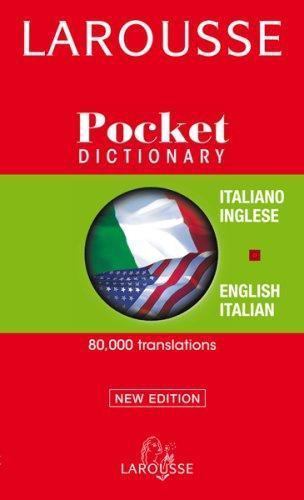 BookEdition 001 Ser.: Larousse Dizionario Tascabile : Italiano-Inglese,…