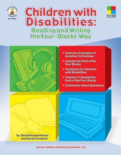Four Blocks Children with Disabilit- 9781600221255, paperback, David Koppenhaver