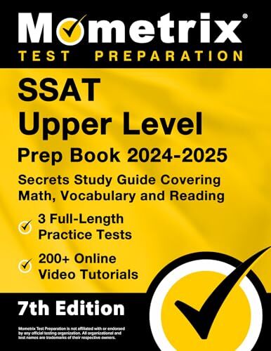SSAT Upper Level Prep Book Fu – Paperback – GOOD