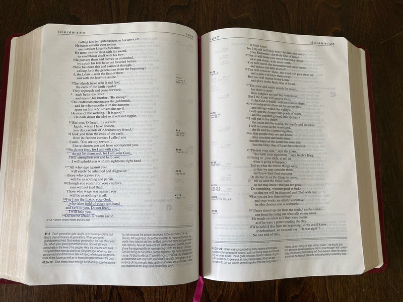 NIV Life Application Study Bible 1991 Burgundy Bonded Leather Zondervan gallery