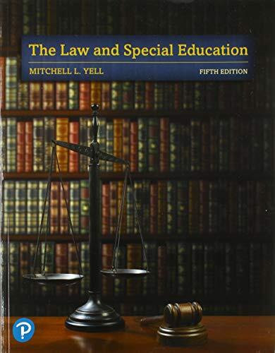 The Law and Special Education by Mitchell L. Yell
