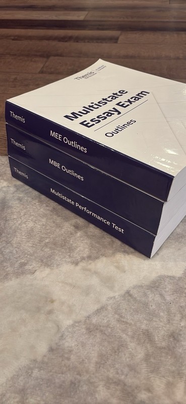 Themis Bar Exam Review 2025-2026 Multistate Prep TextBooks (Set 3) MBE MEE MPT