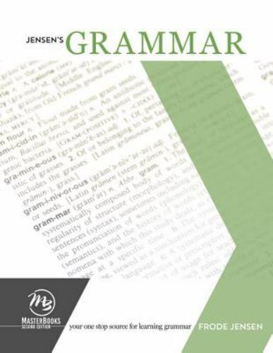 JENSENS GRAMMAR Worktext – Master Books Homeschool Grades 9-12 NEW!