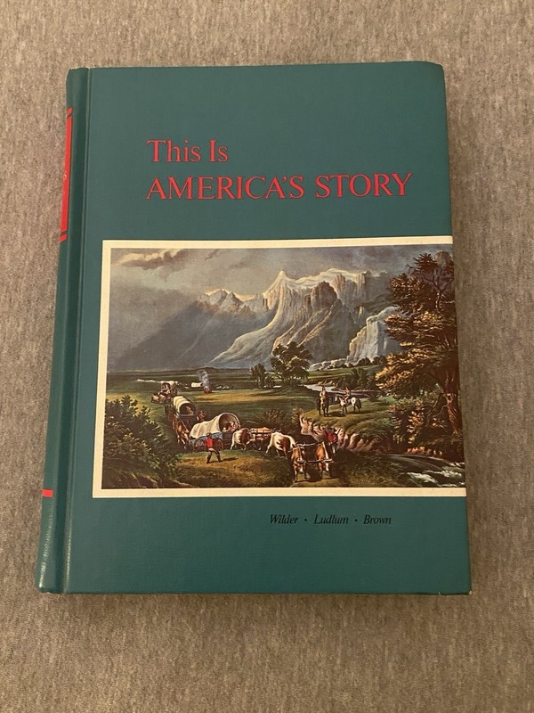 Houghton Mifflin This Is America’s Story Wilder Ludlum Brown Hardcover History