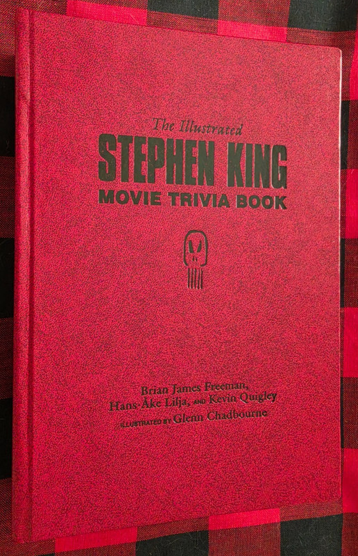 THE ILLUSTRATED STEPHEN KING MOVIE TRIVIA BOOK TRAYCASE ORIGINAL CEMETERY DANCE
