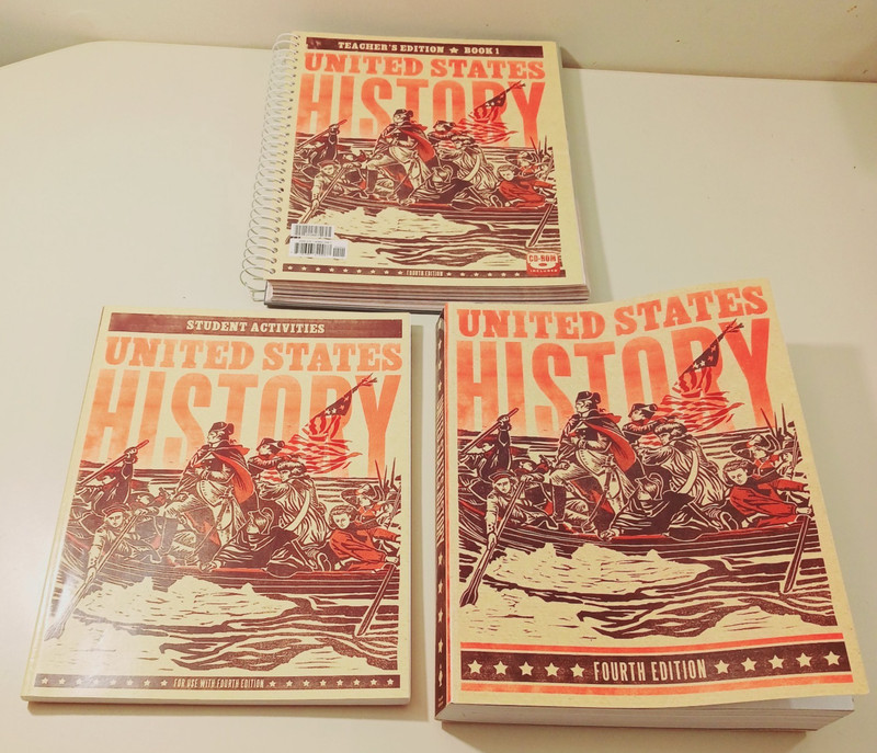 BJU Press United States History Grade 11 4th Homeschool Lot Student Teacher CD