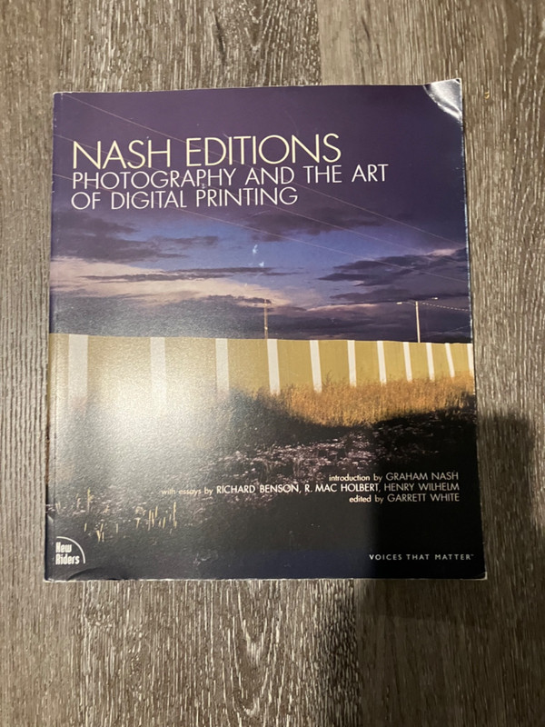 Graham Nash SIGNED Voices That Matter Ser Nash Editions: Photography and the Art