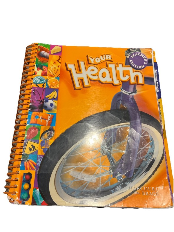 (Rare)Your Health Teacher’s Edition By Harcourt Brace 1999 READ