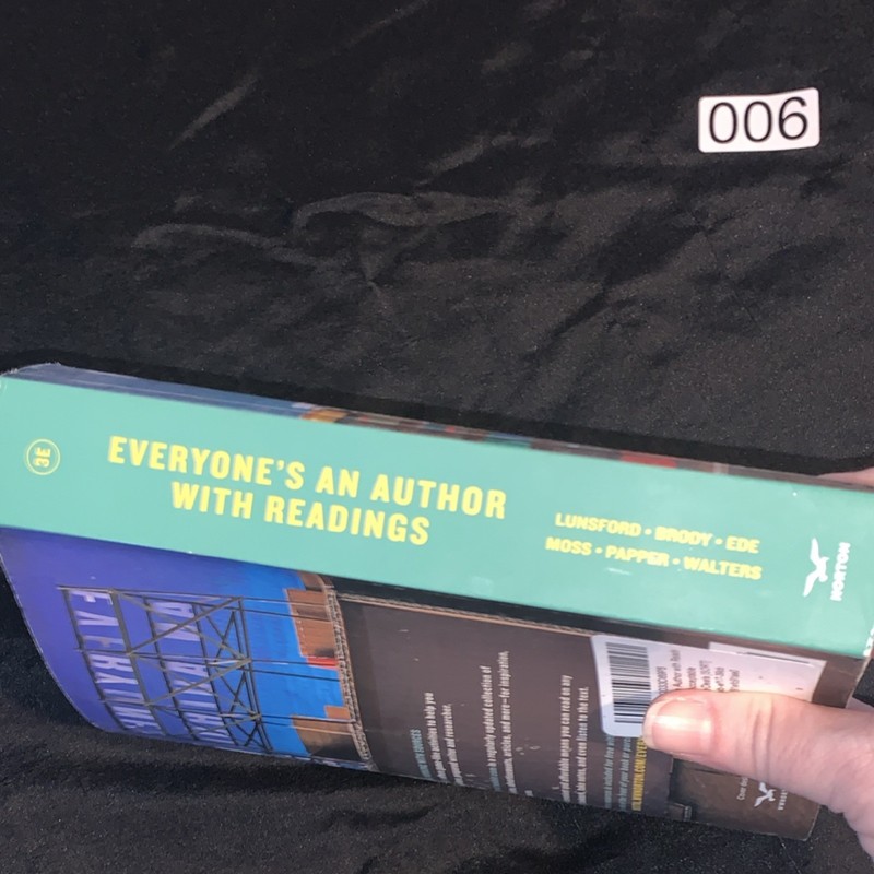 Everyone's an Author with Readings 3rd Ed 2021 Paperback W. W. Norton & Co. gallery