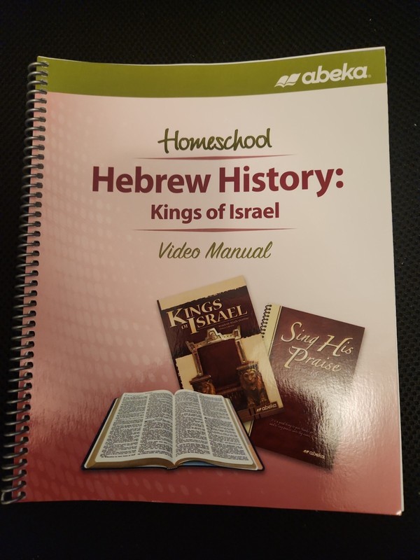 ABEKA Hebrew History Kings Of Isreal Video Manual
