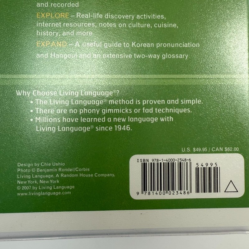 Random House Living Language Korean - A Complete Course for Beginners gallery