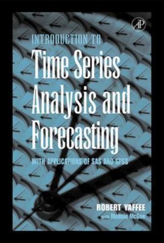 An Introduction to Time Series Ana- hardcover, Robert Alan Yaffee, 9780127678702
