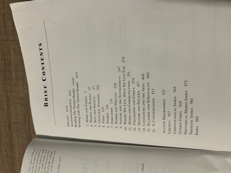 The Norton Reader - Shorter 15th Edition by Goldthwaite gallery