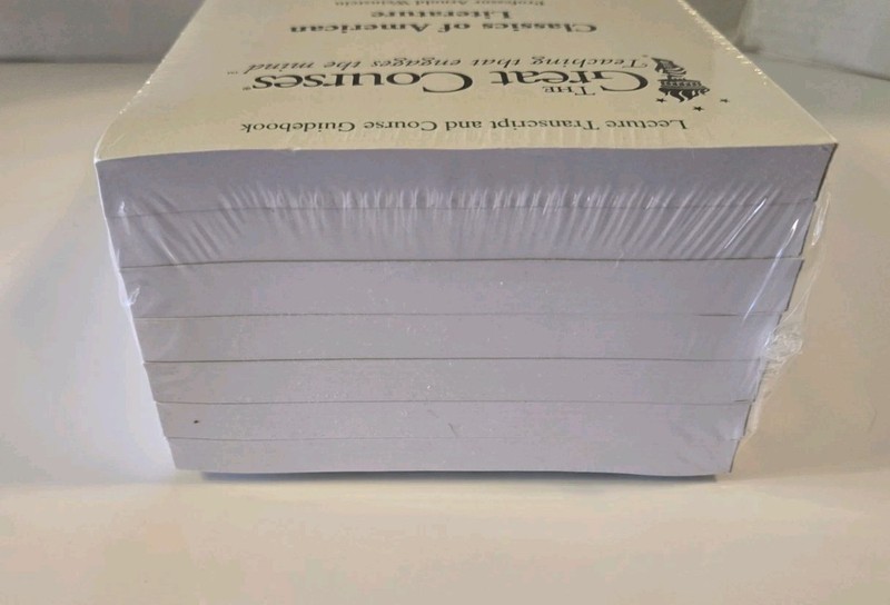 Classics Of American Literature Course Guidebooks only 1-7 NEW gallery