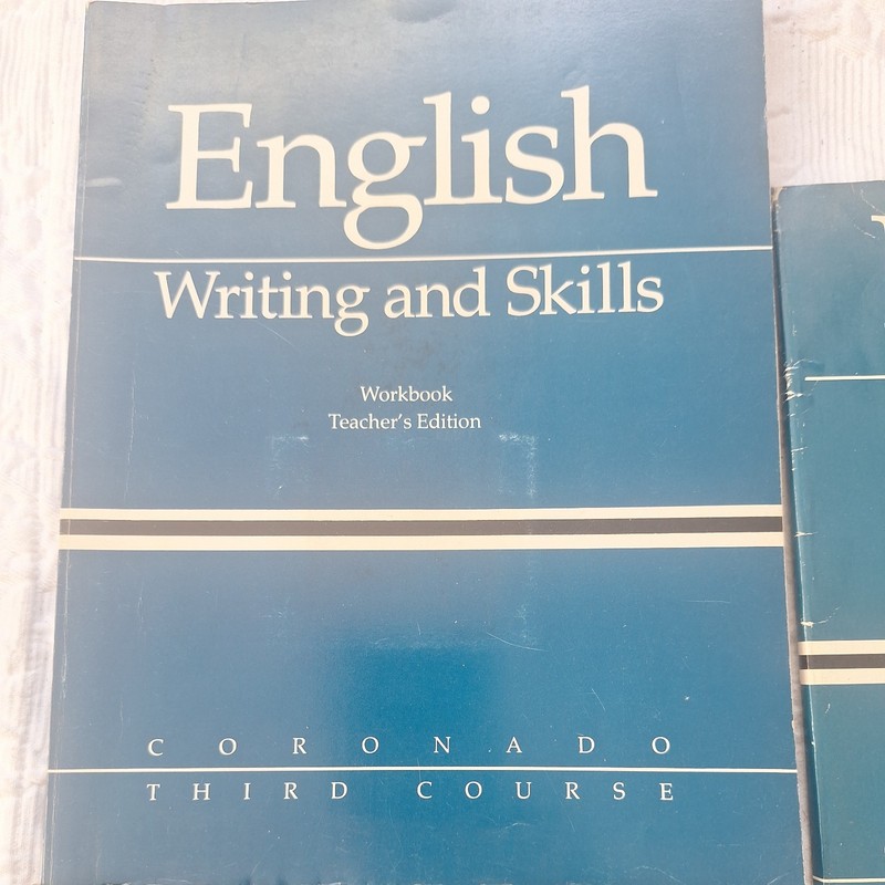 ENGLISH WRITTING & SKIILLS TE Manual & SE test Book & TRB, Student textbook gallery