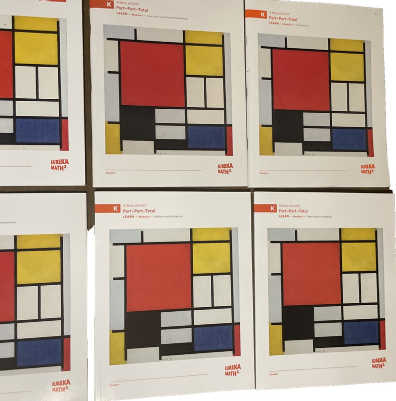 Eureka Math Squared Kindergarten All Module Bundle-BRAND NEW 6 Books Free Shippi gallery