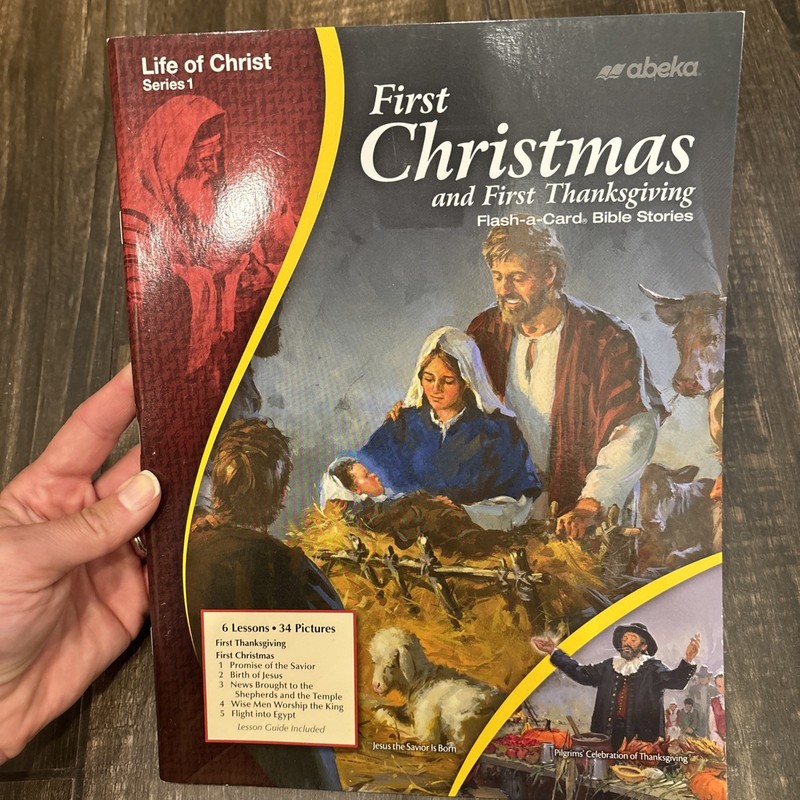 The First Christmas Flash-A-Card, Series 1 A Beka Book Bible Curriculum