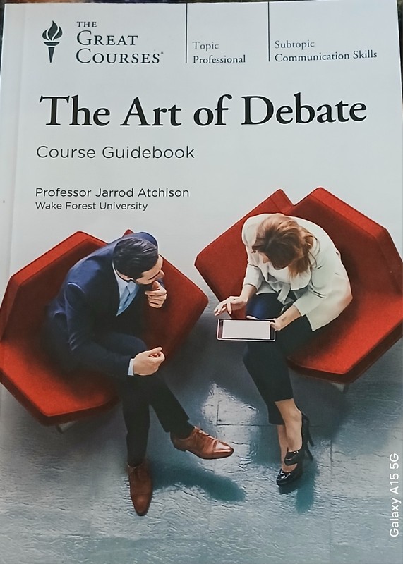 The Great Courses the Art of Debate Vol. 1 and 2 On 12 CDs Plus Course Guidebook gallery
