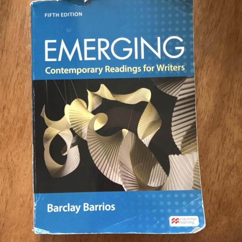 Bedford/St. Martin’s Emerging: Contemporary Readings for Writers
