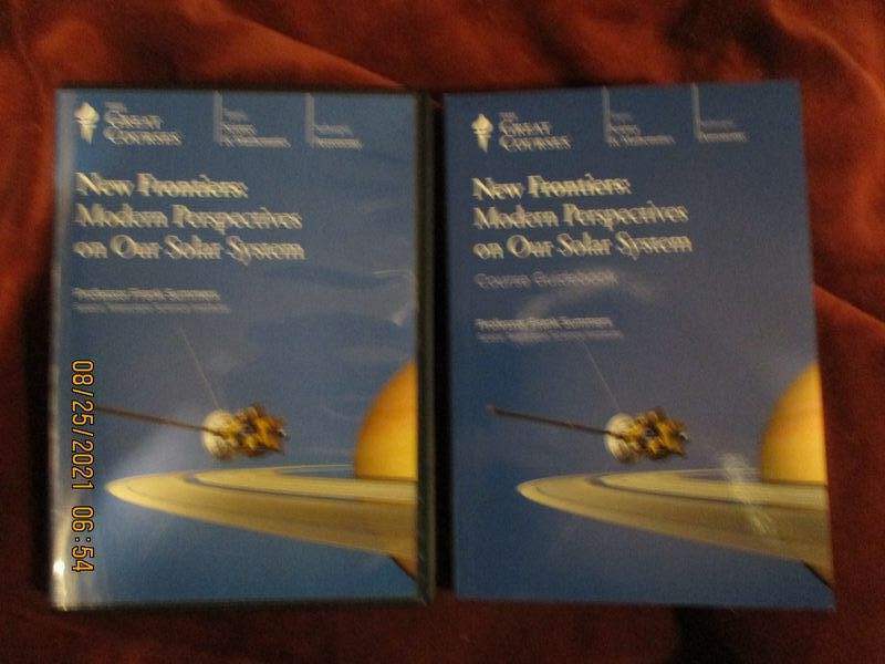 GREAT COURSES – NEW FRONTIERS – SOLAR SYSTEM – Video DVD