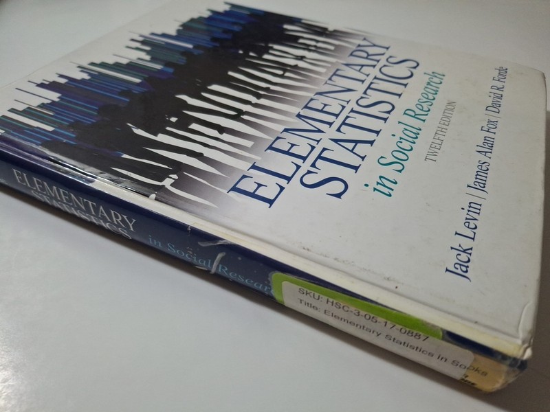 Elementary Statistics in Social Research by James Alan Fox, Jack A. Levin and gallery